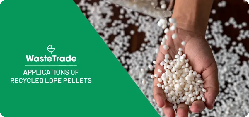 Applications of Recycled LDPE Pellets