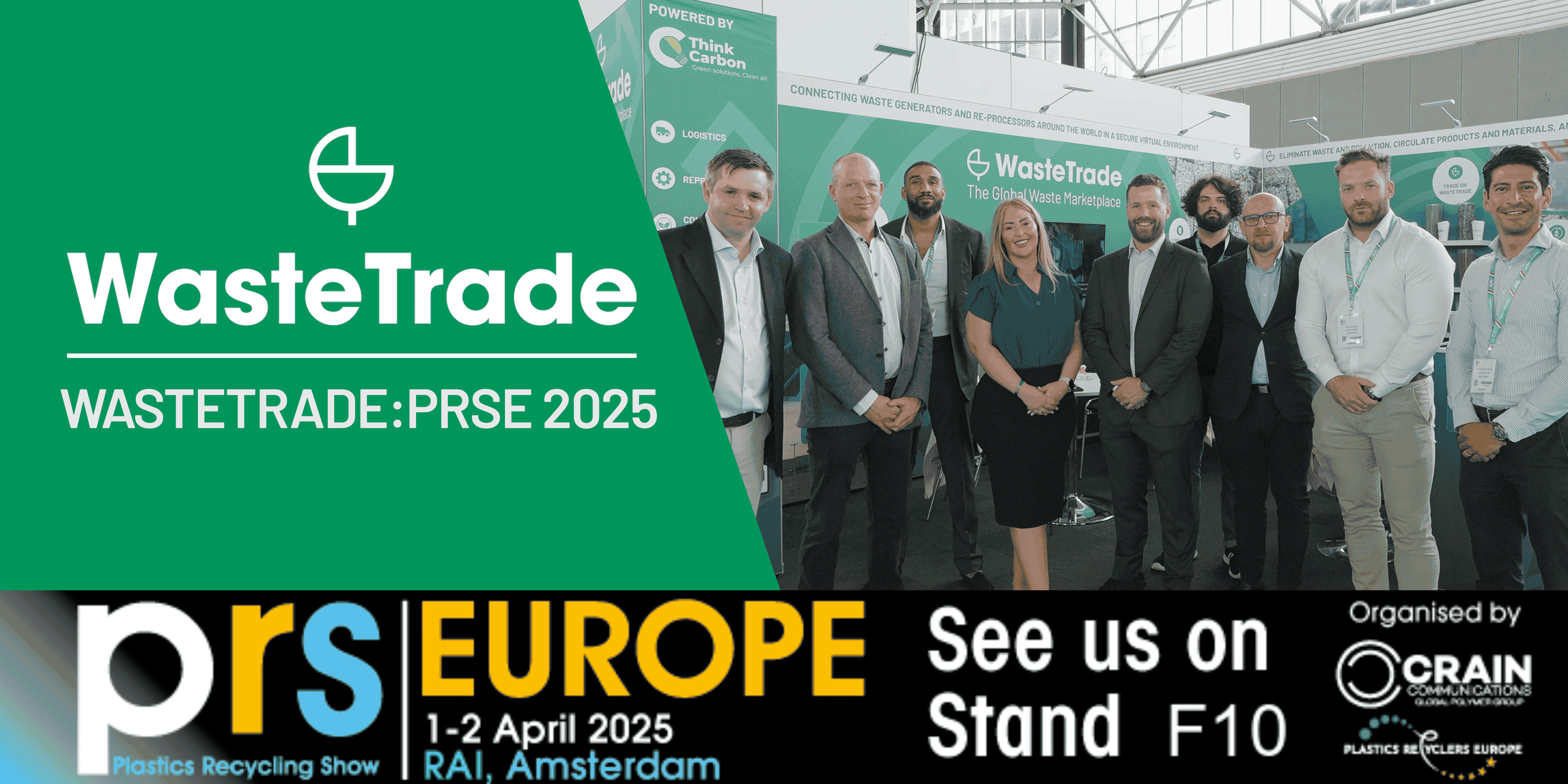 WasteTrade Exhibiting at PRSE Amsterdam 2025 | Stand No. F10