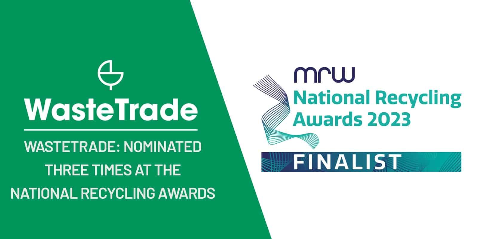 WasteTrade in the Spotlight: Our Journey to the MRW National Recycling Awards 2023