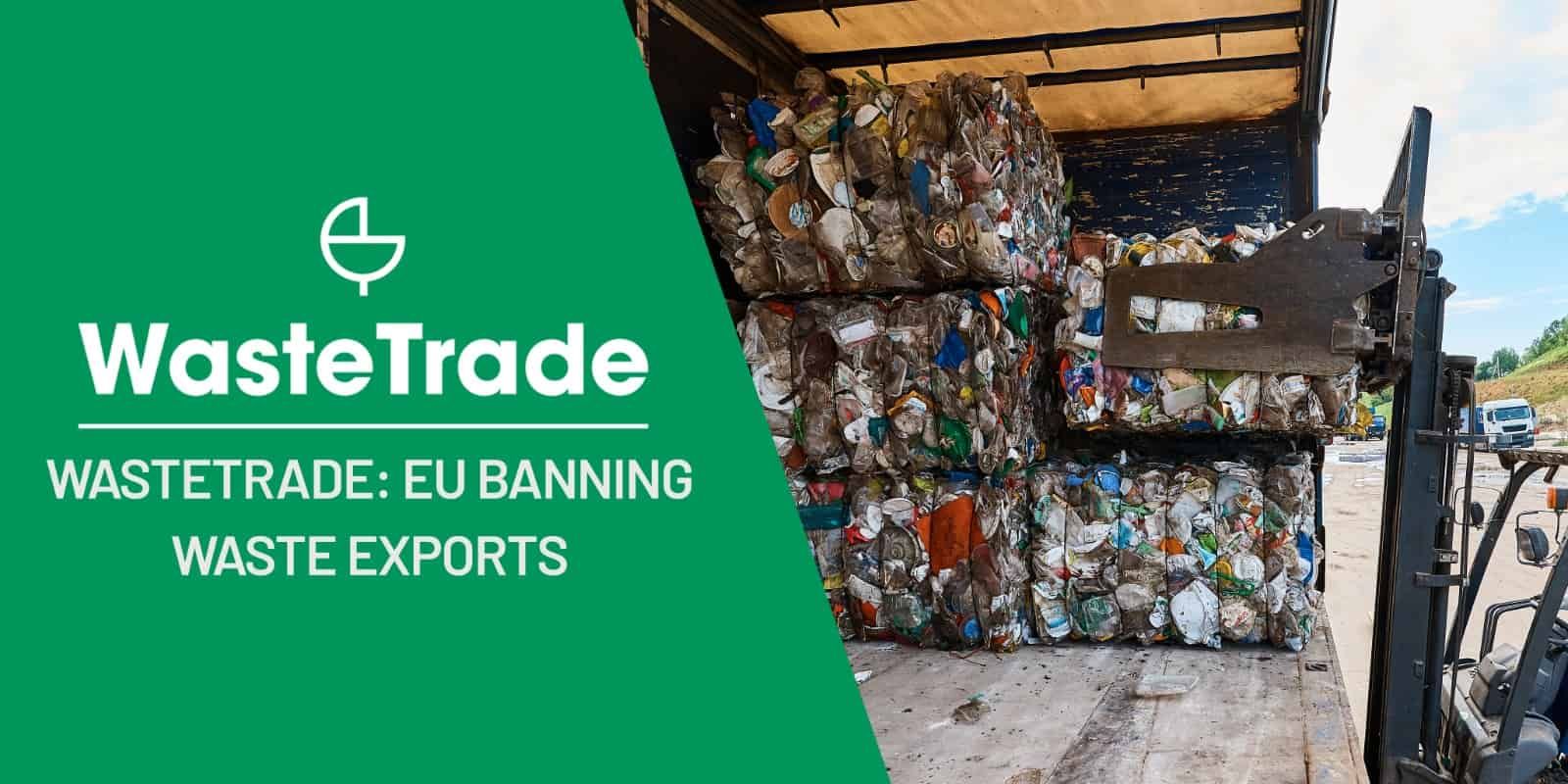 EU to Ban Plastic Waste Exports to Non-OECD Countries