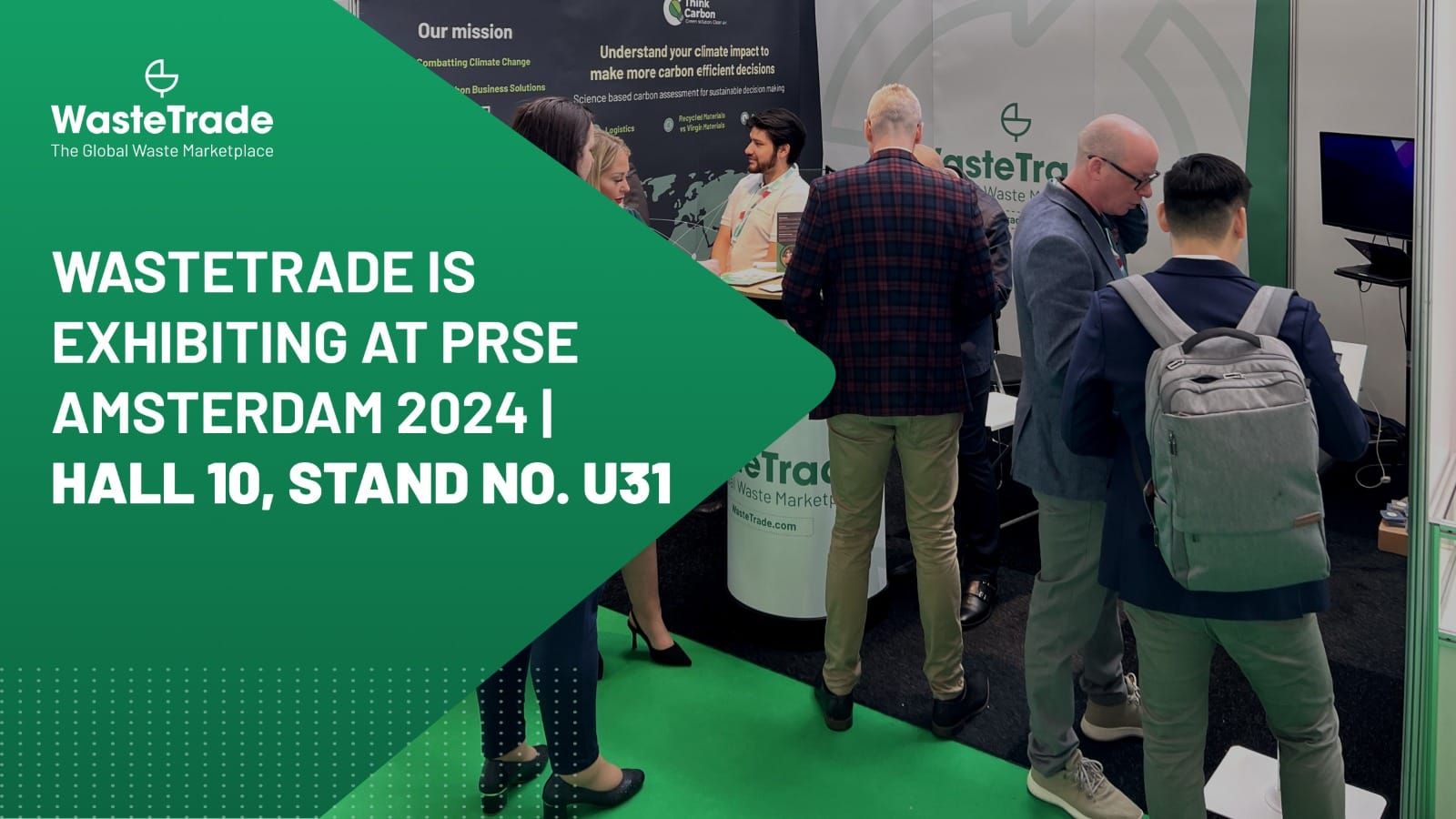 WasteTrade is Exhibiting at PRSE Amsterdam 2024 | Hall 10, Stand No. U31