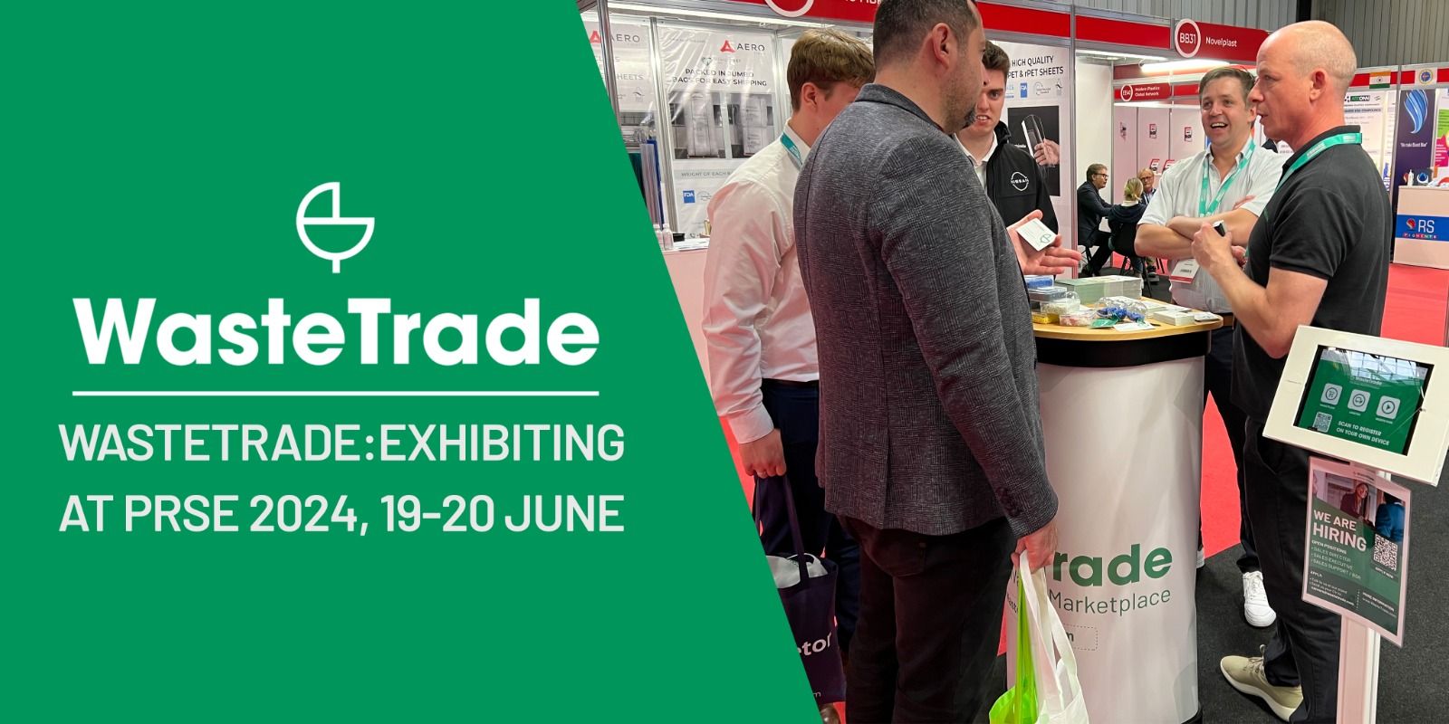 WasteTrade Exhibiting at PRSE Amsterdam 2024 | Hall 10, Stand No. U31